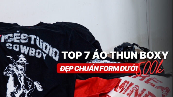 top 7 áo thun boxy đep chuẩn form boxy dưới 500k
